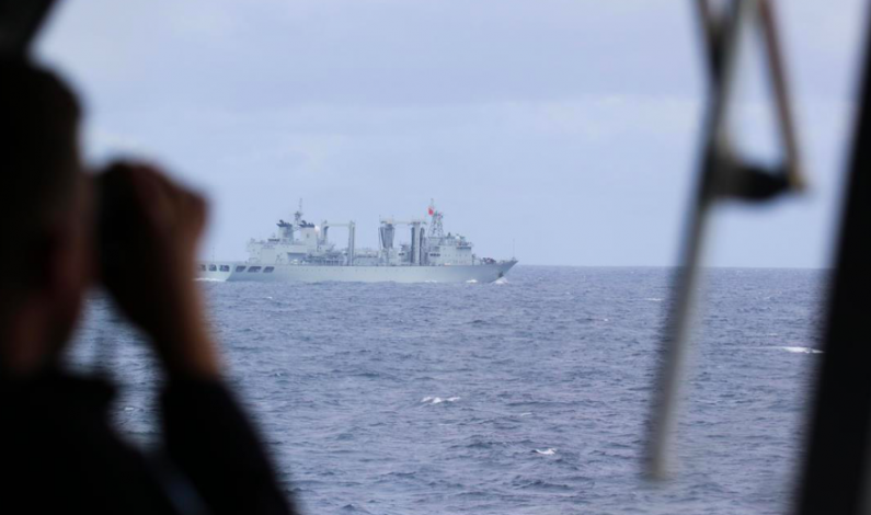 Norsk NATO-flaggskip møtte kinesisk fartøygruppe i Østersjøen
