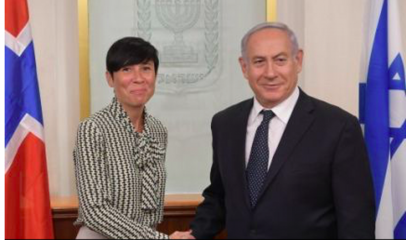 Israelsk avis: Netanyahu med skarp kritikk av Norge