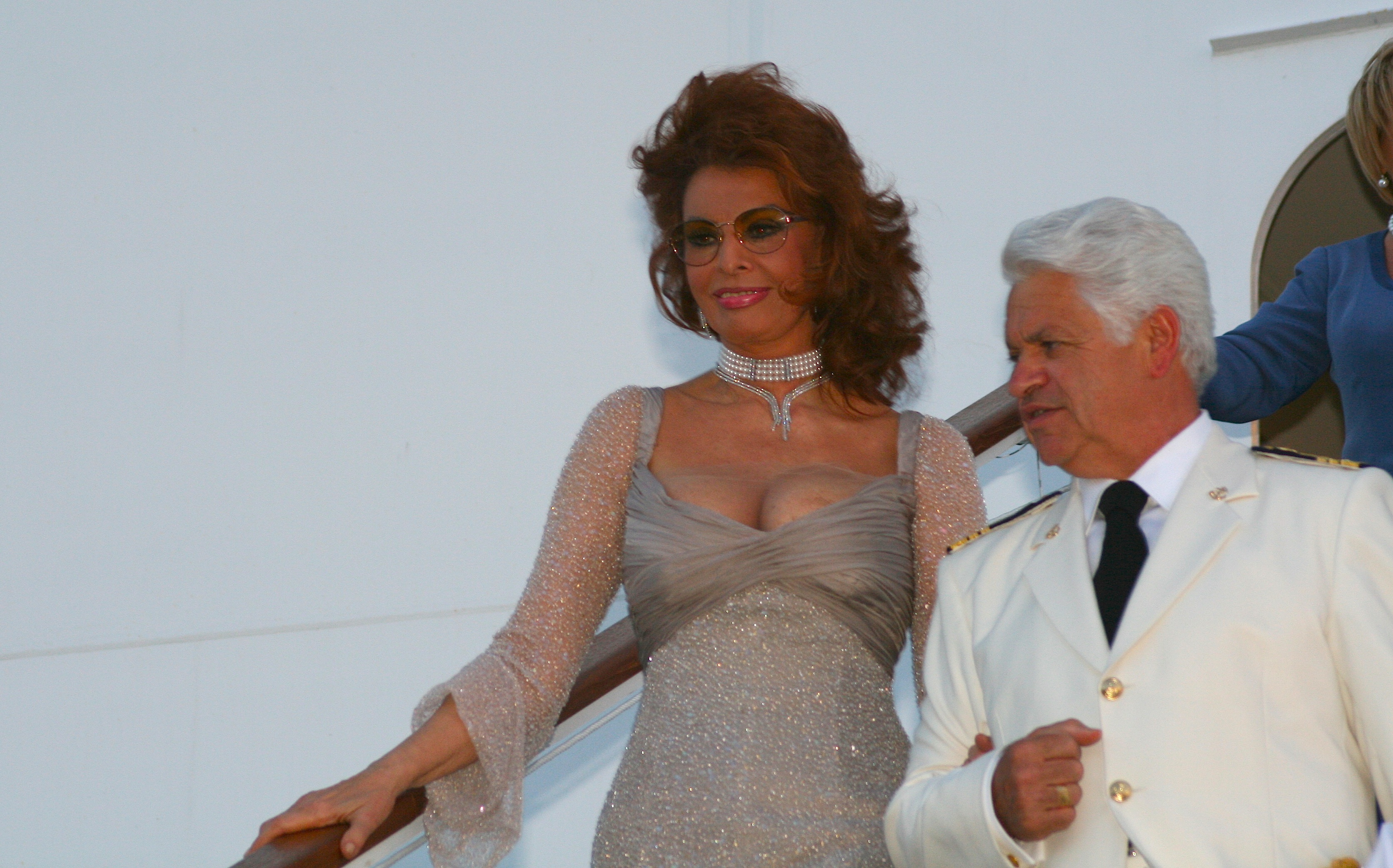 Sophia Loren+ landgang