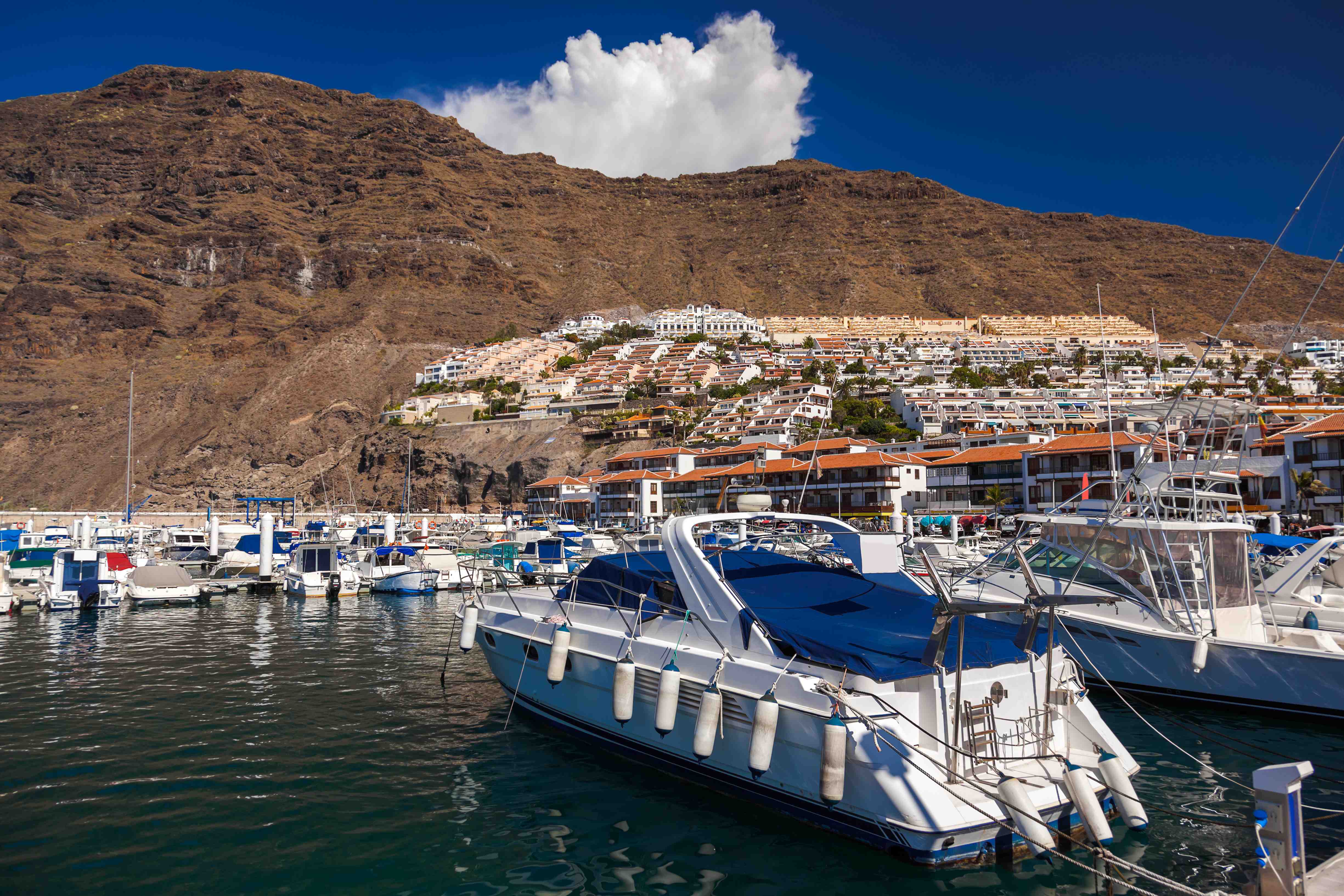 Port in Los Gigantes – Tenerife Canary