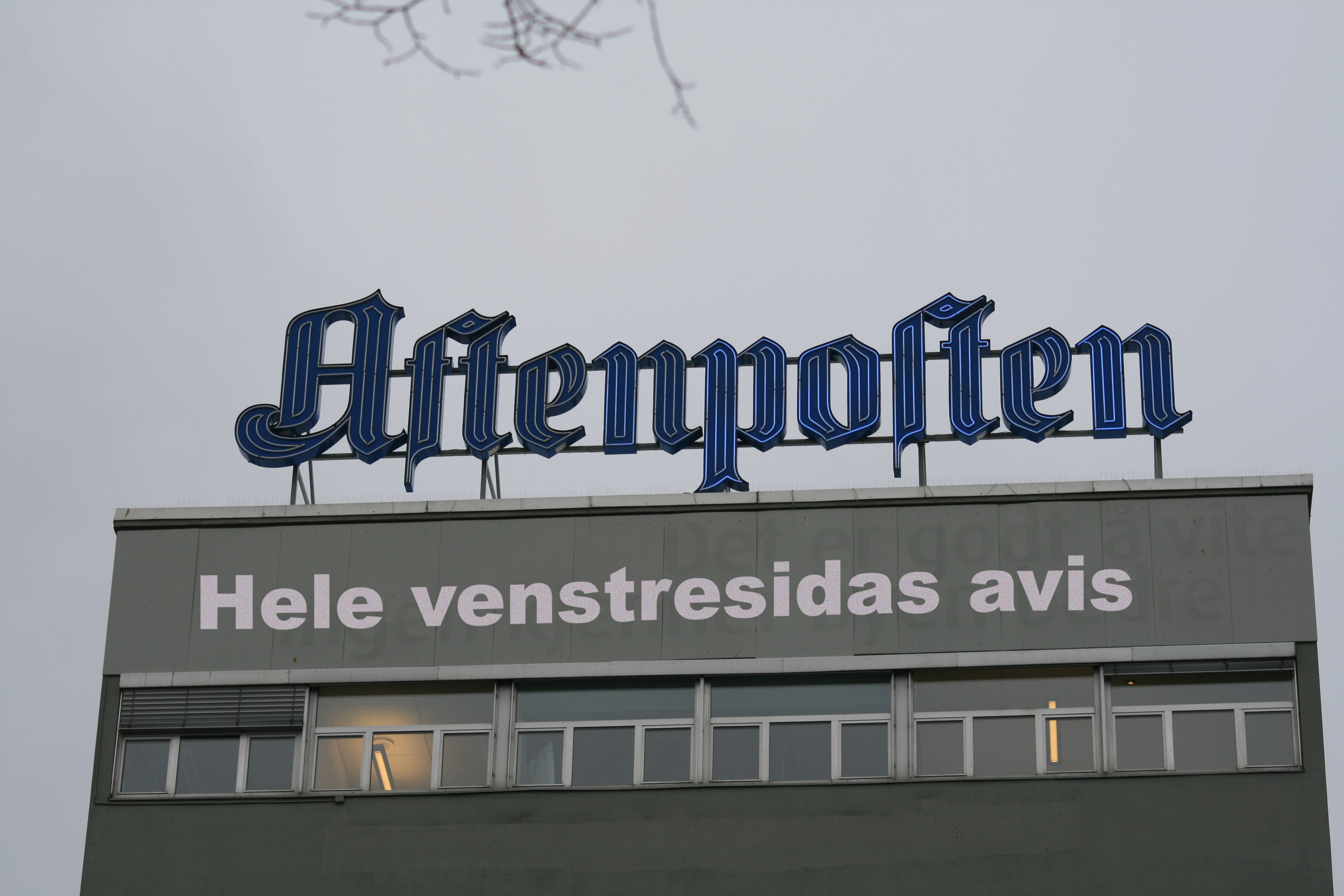 aftenposten lystavle