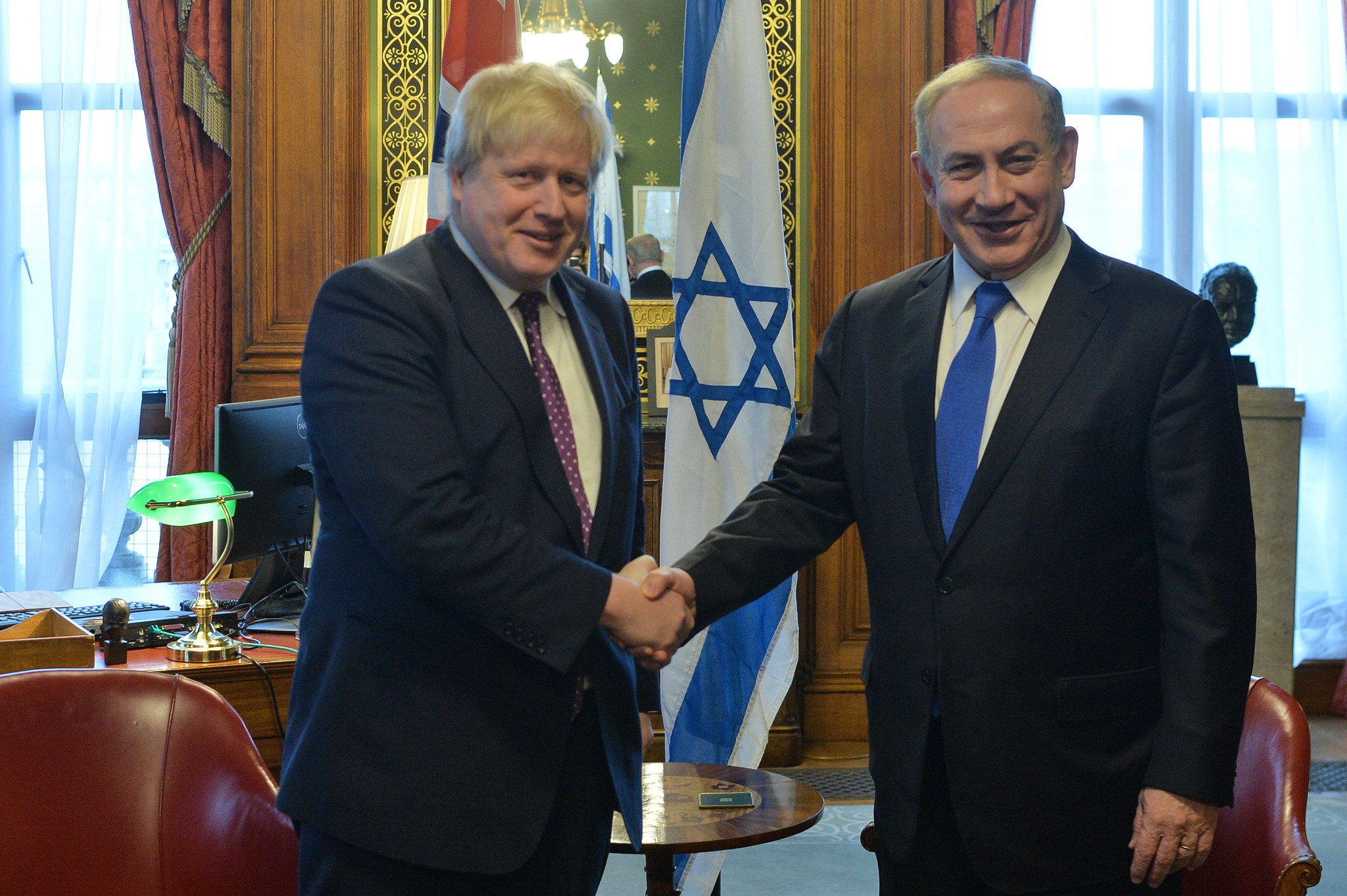 Boris Johnson og Bibi31904185284_af294ef934_k