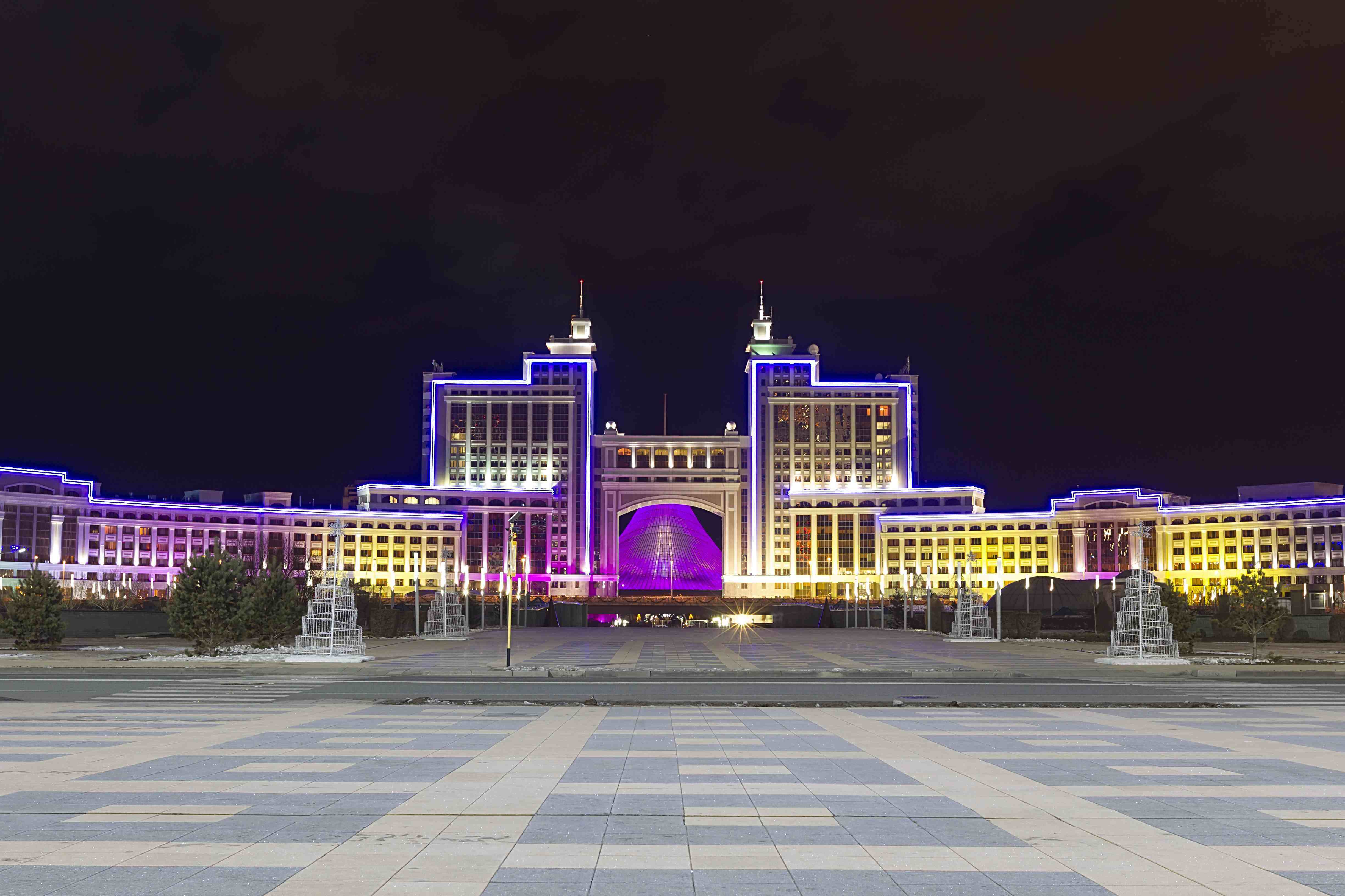 Downtown of Astana city – the capital of Kazakhstan