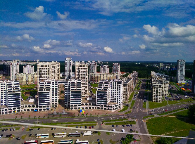 Nye boligblokker Minsk