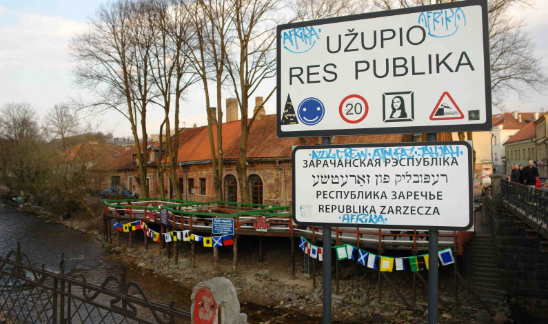 Uzupis i Vilnius: EUROPAS MINSTE “REPUBLIKK”